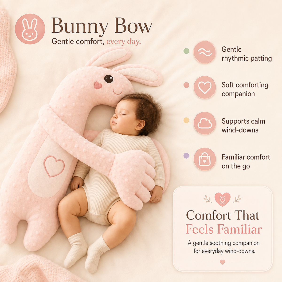 Bunnybow Patting companion